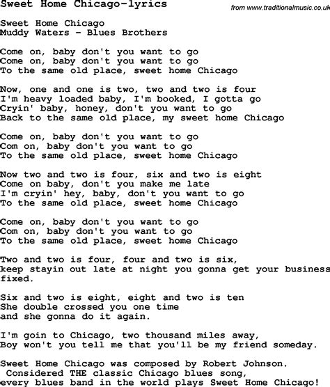 Sweet Home Chicago; een bluesklassieker vol soulvolle gitaarriffs en hartverscheurende vocals